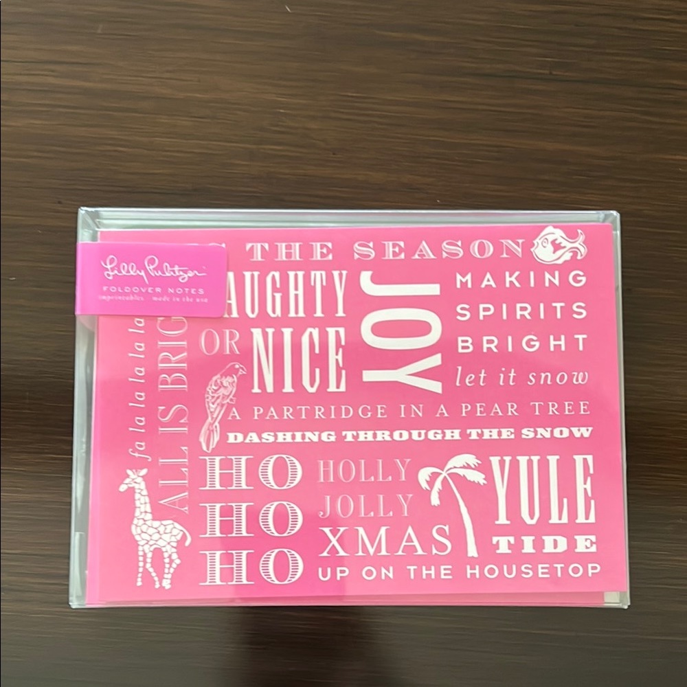 Lilly Pulitzer Christmas Card Set of 10